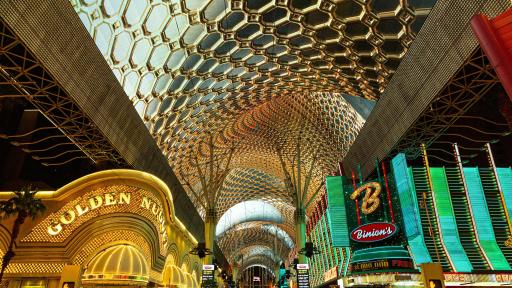 Revitalized Viva Vision Canopy Illuminates Fremont Street Experience in Downtown Las Vegas