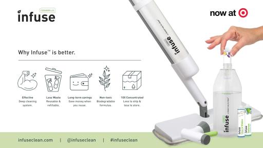 Infuse by Casabella, easy on the environment and your wallet.