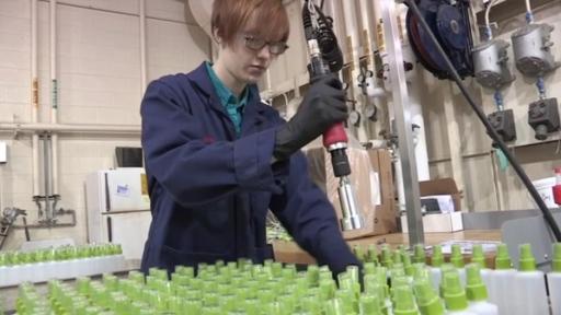 Play Video: B-roll of Production Line