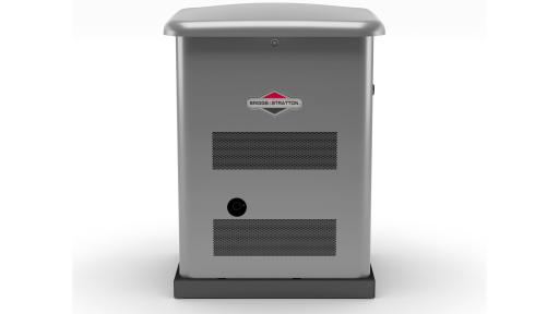View of 12KW residential generator