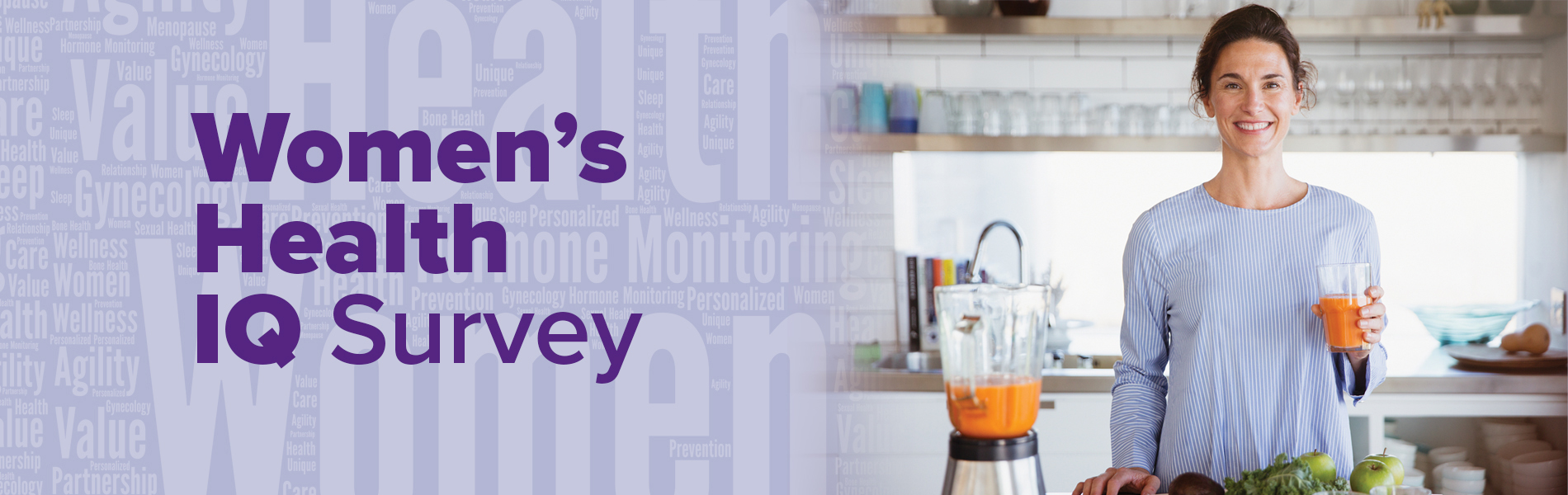 Women's Health IQ Survey banner