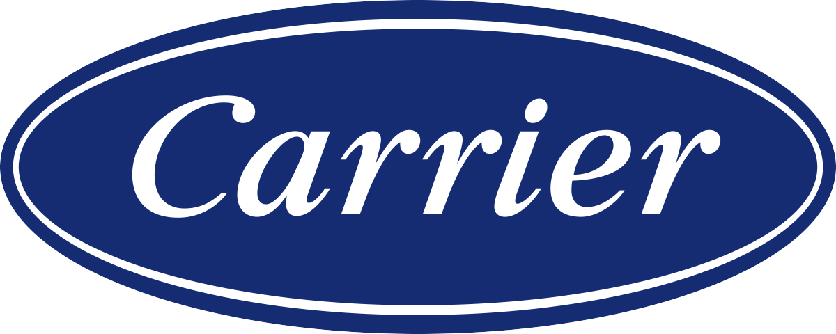 Carrier logo for footer