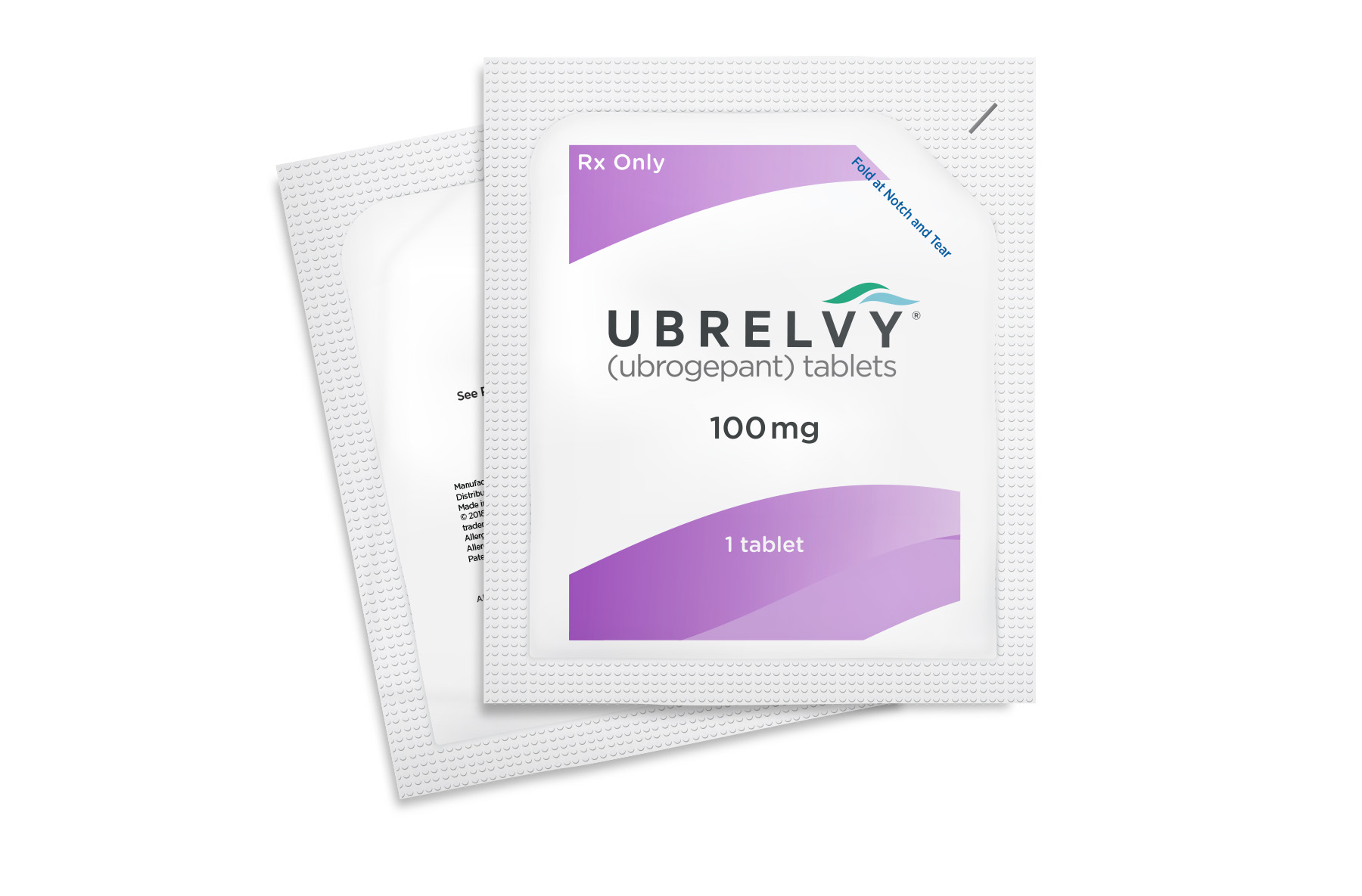 package UBRELVY 100 mg