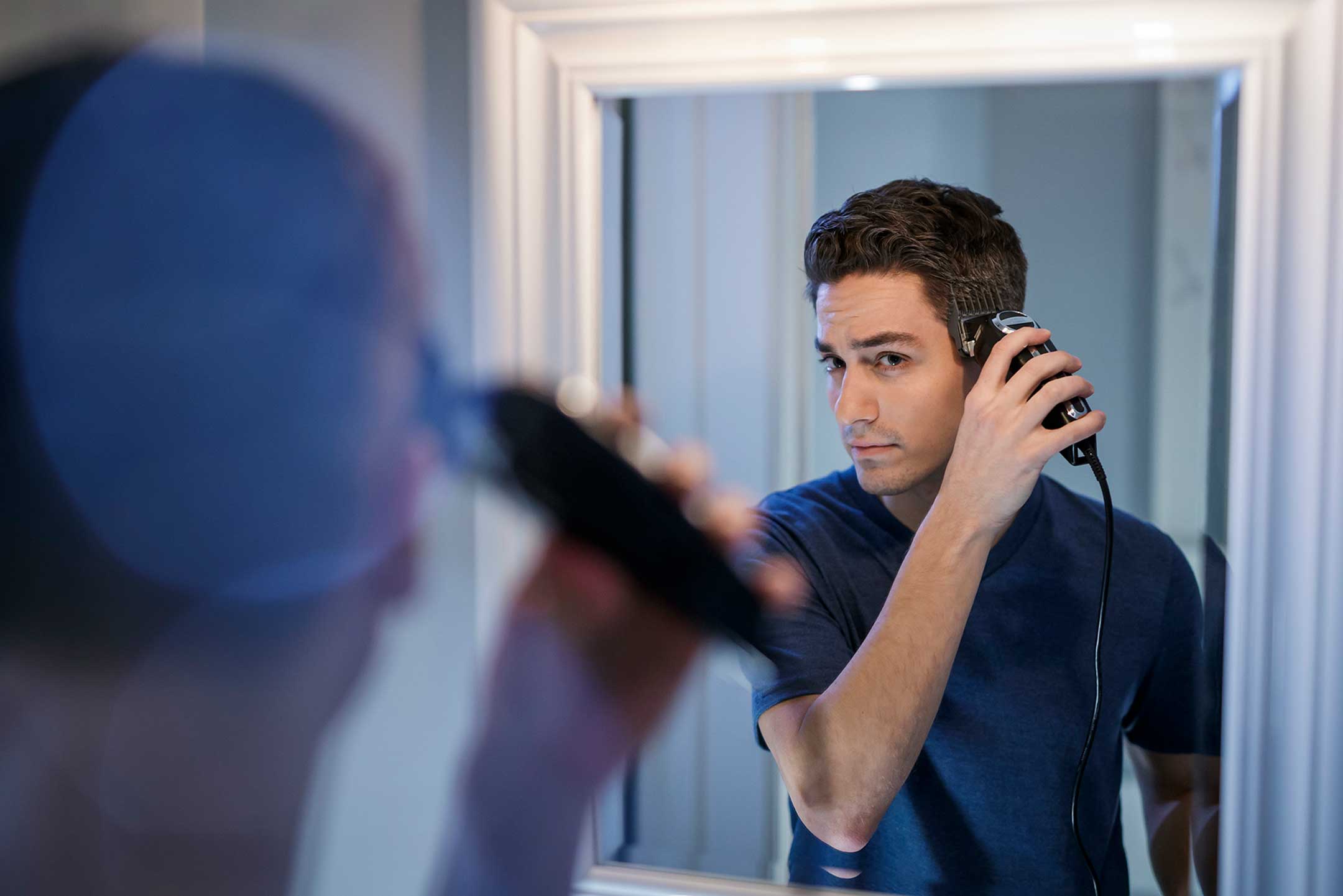 In the wake of sweeping COVID-19 changes like social distancing and the shuttering of businesses, home haircuts — buzz cuts in particular — are more popular than ever. Wahl, the company that invented the first handheld electric clipper 101 years ago, is here to help with tips and tools to get this look.