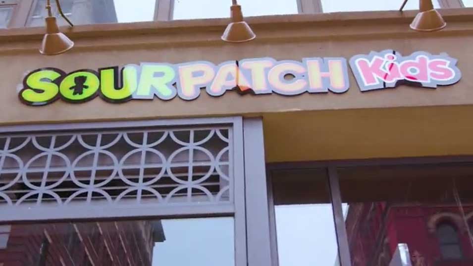 SOUR PATCH KIDS Store Graffiti Time Lapse. Credit: Graffiti Artist Jason Naylor