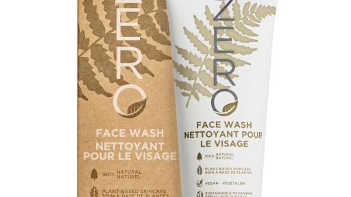 The ZERO Face Wash is a 100% natural, vegan gel cleanser formulated with Coconut Oil, Sweet Almond Oil and Sacha Inchi Seed Oil to leave skin feeling refreshed, soothed and hydrated after cleansing.