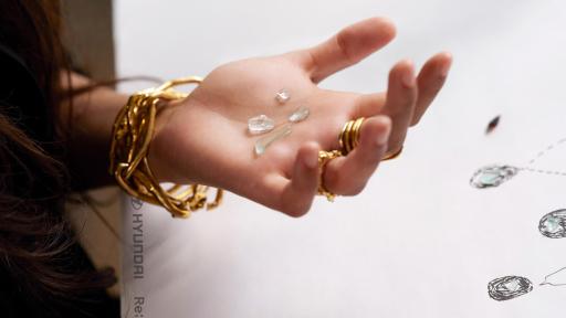 Re:Style 2020, Upcycling fashion collection from discarded car materials Find more at Hyundai.com