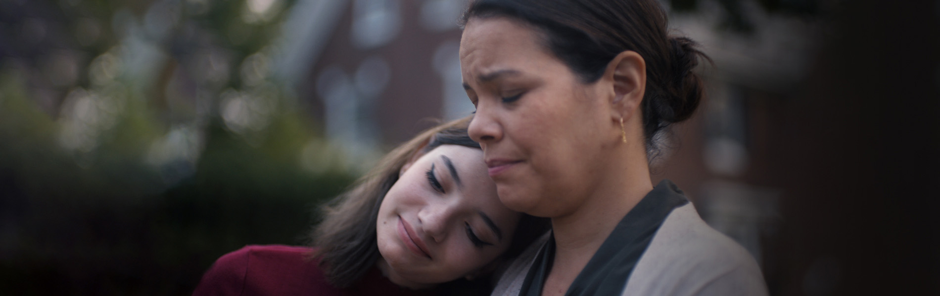 Woman with teenage girl