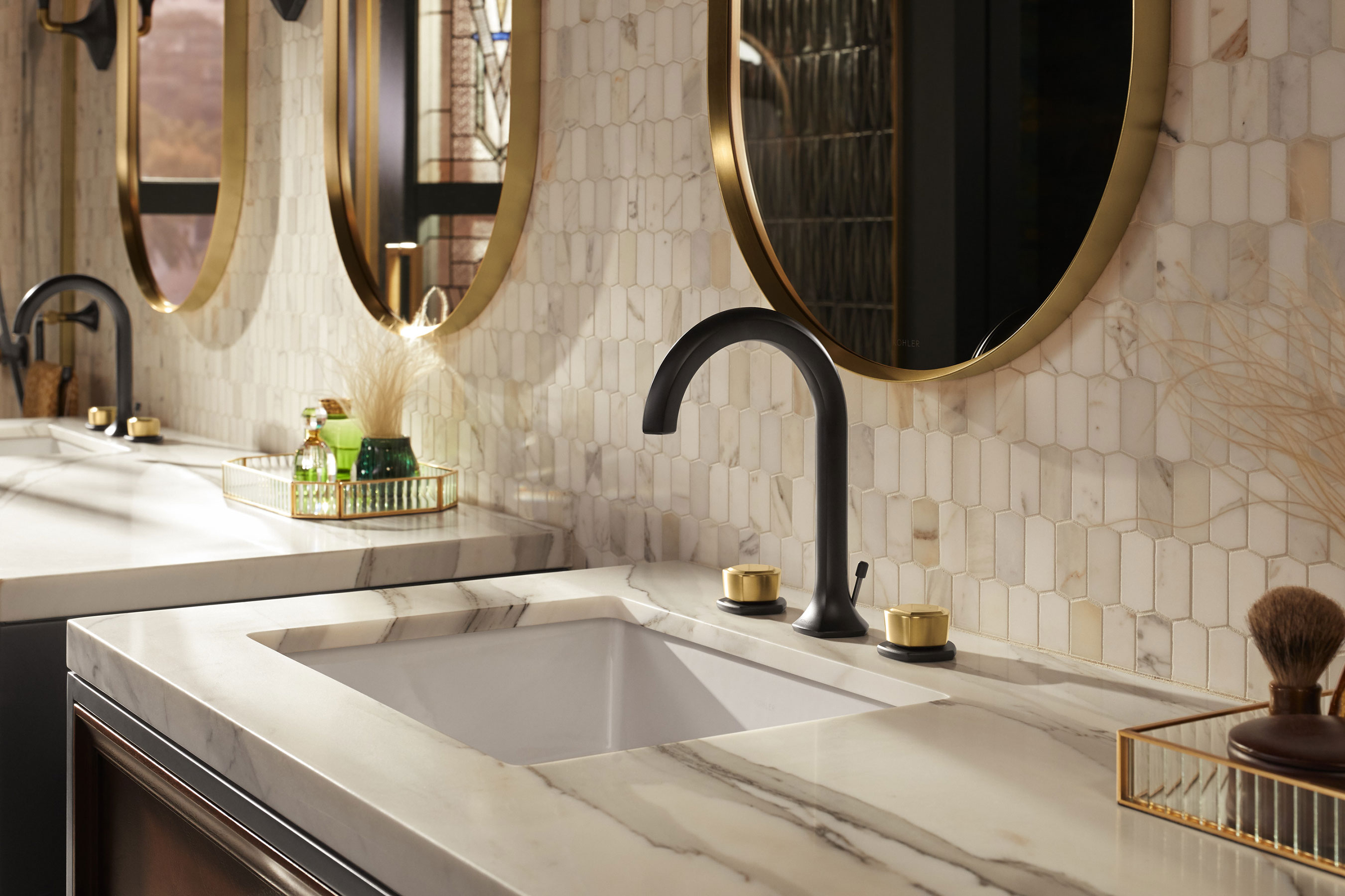 KOHLER Occasion Faucet Collection Features Old Hollywood Glamour