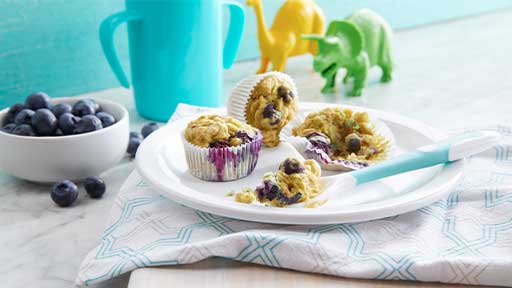 Avocado and Banana Muffins