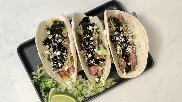 New York Strip Steak Tacos