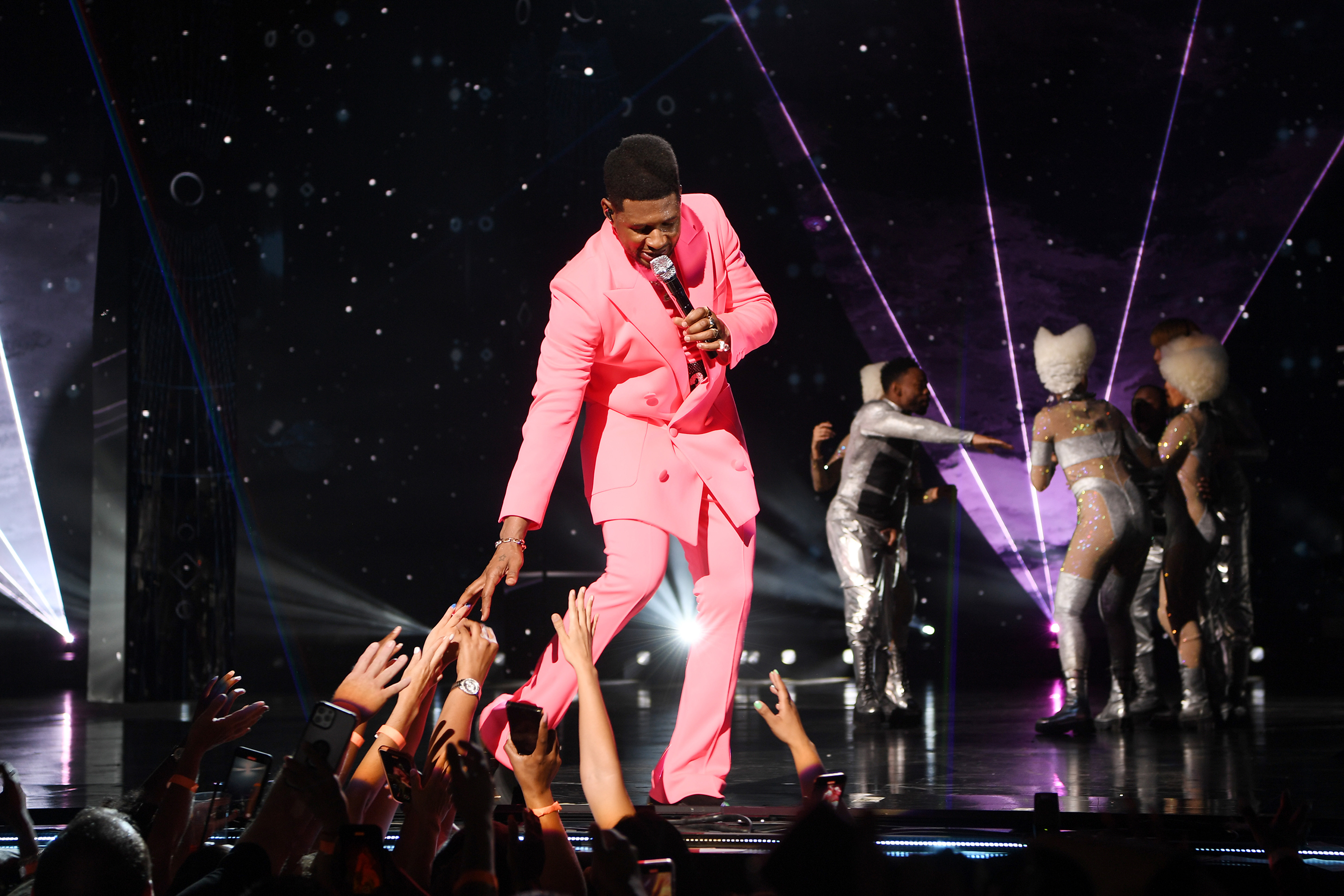 Usher opens Las Vegas residency at The Colosseum at Caesars Palace. Credit: Denise Truscello