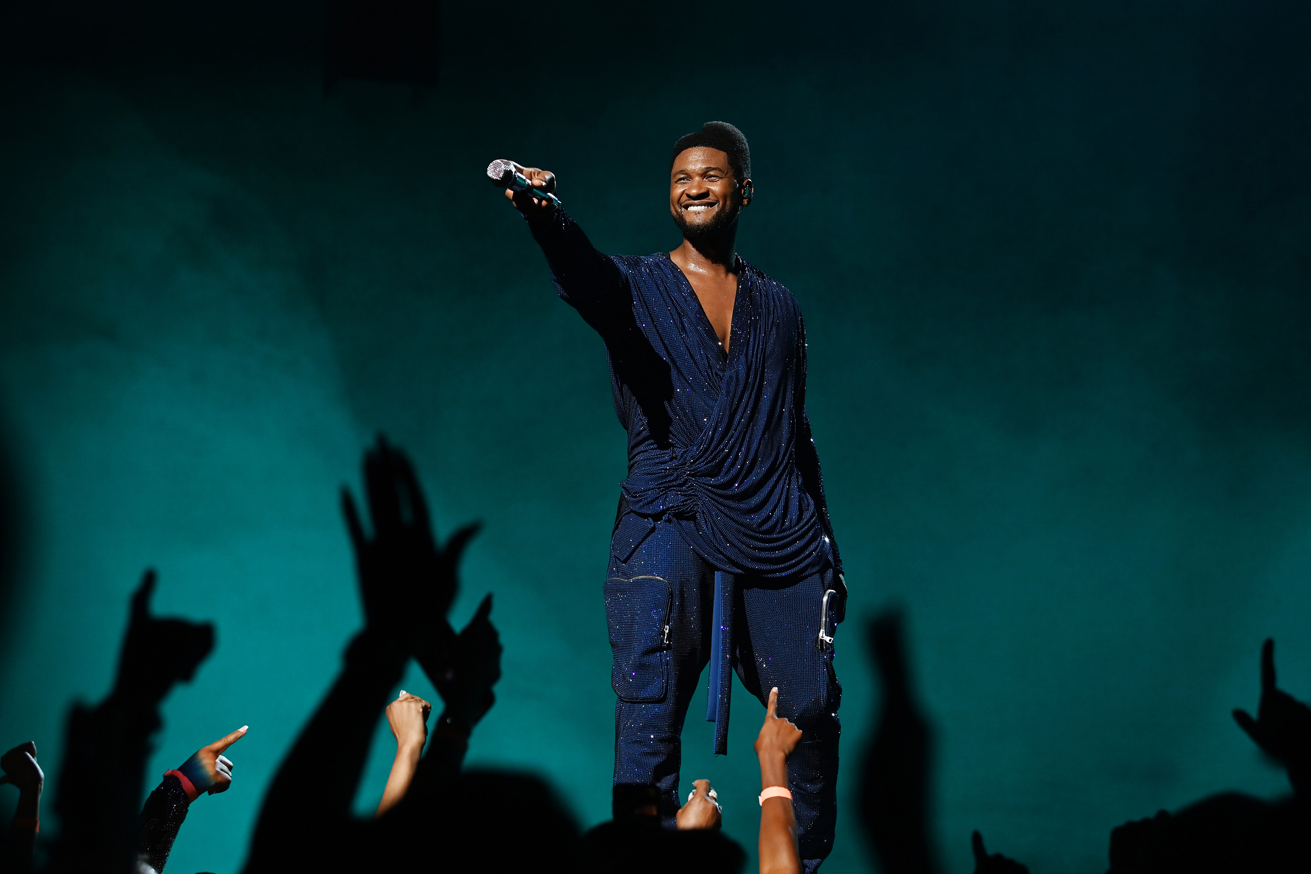Usher opens Las Vegas residency at The Colosseum at Caesars Palace. Credit: Denise Truscello