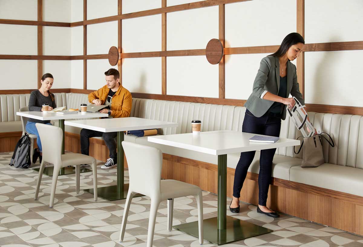Designed to fit into a bag or backpack, the Portable Laptop Stand lets you work while standing. It’s ergonomically designed to help you add movement to your day, offering health benefits.