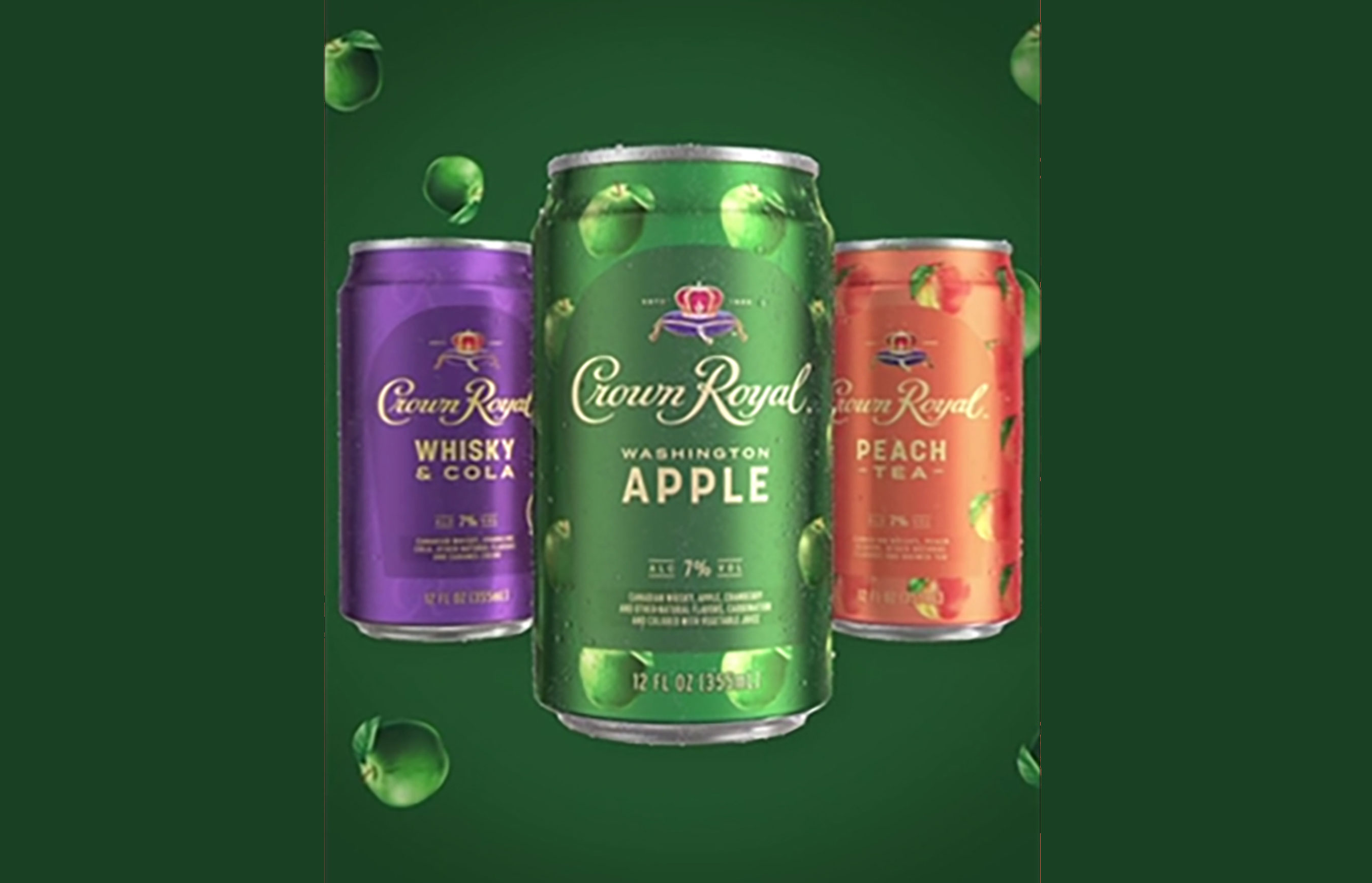 Play Video: Washington Apple featuring Crown Royal whisky, apple and sparkling cranberry flavors