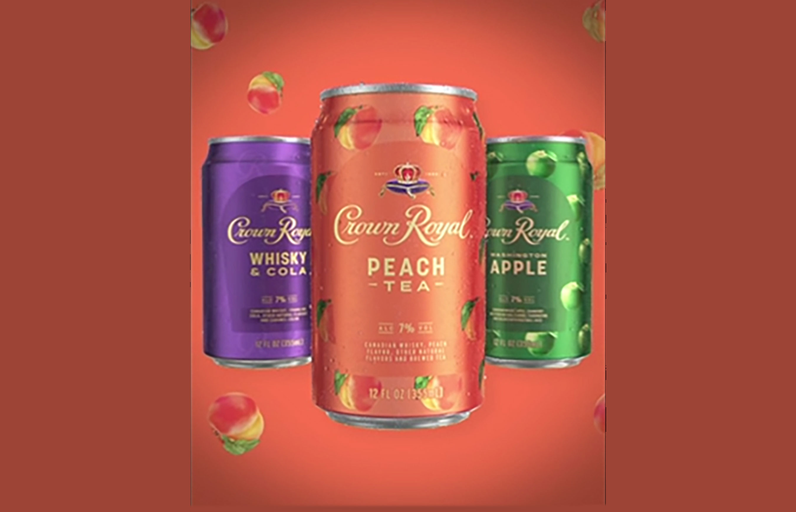 Play Video: Peach Tea featuring Crown Royal whisky, peach flavor and brewed tea