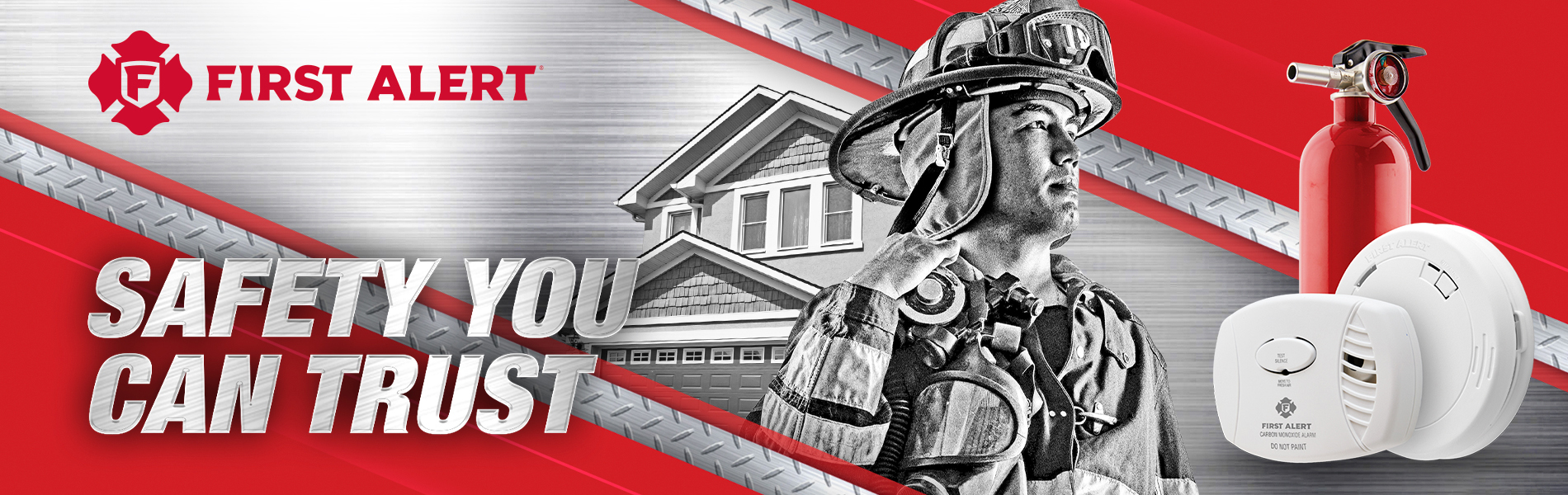 First Alert - Safety You Can Trust banner