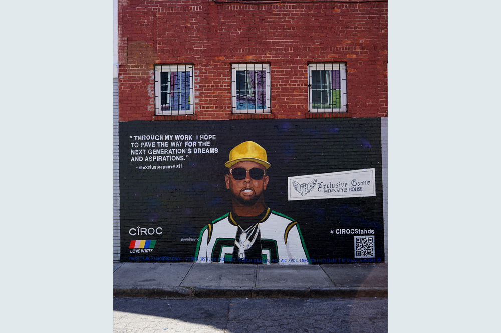 Tehran Jones Mural In Atlanta Painted By Markeidric