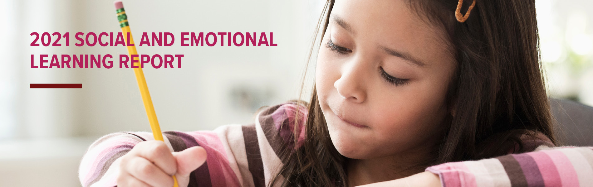 Social and Emotional Learning Report graphic