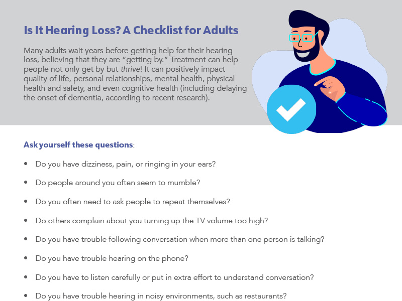Hearing Loss Checklist
