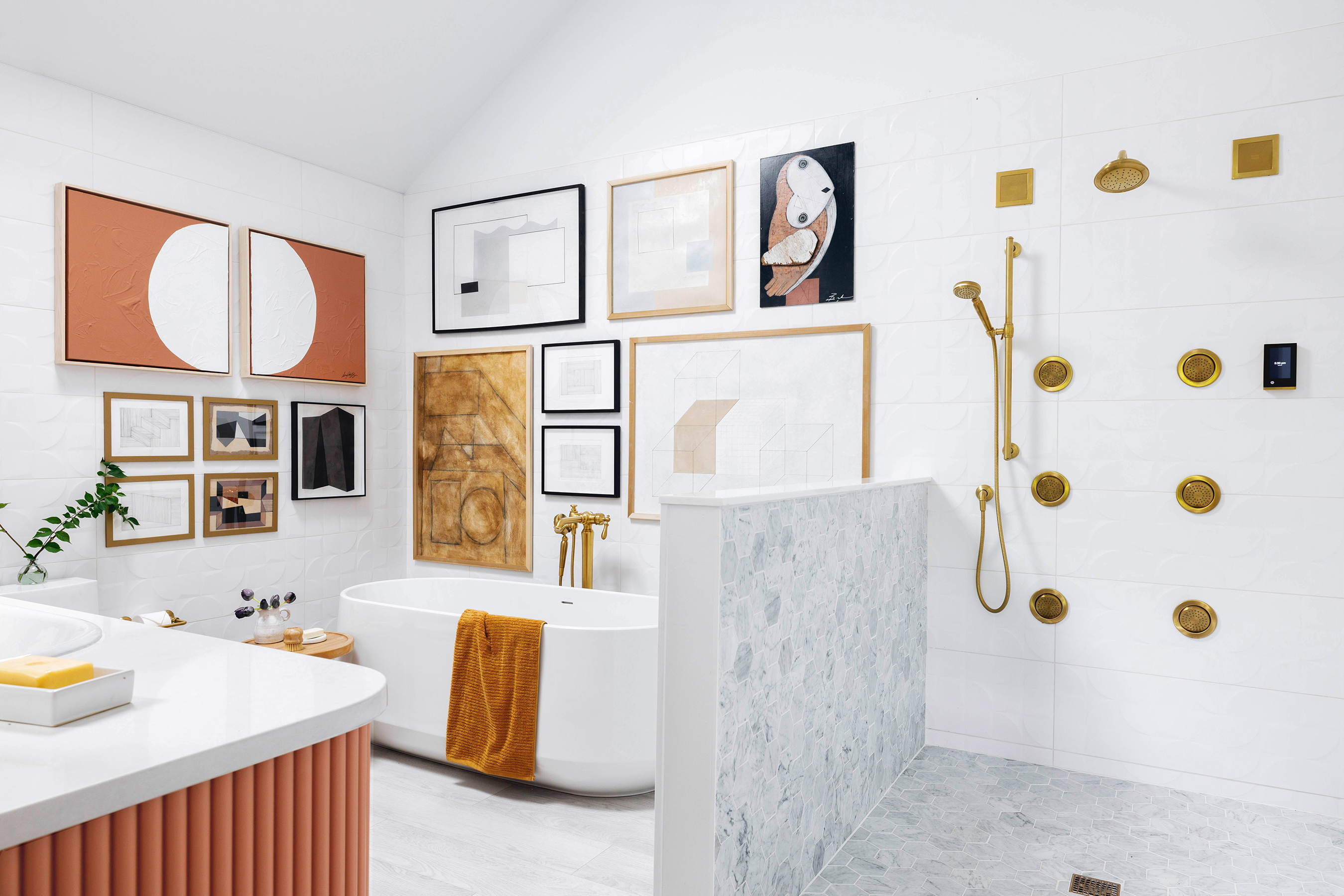 Main Bathroom and Closet