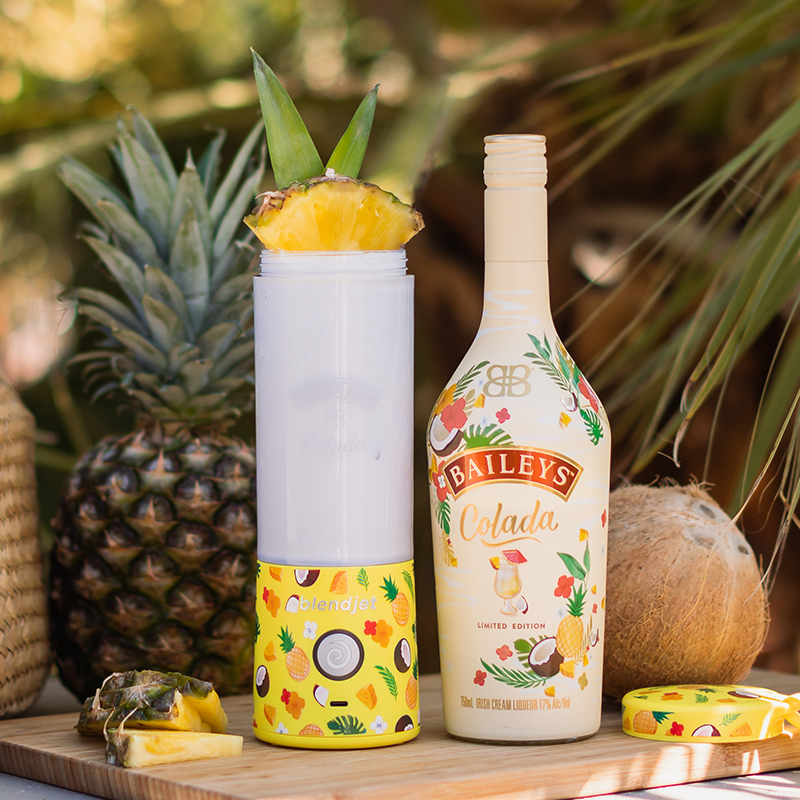 Baileys Colada x BlendJet Custom Portable Blender