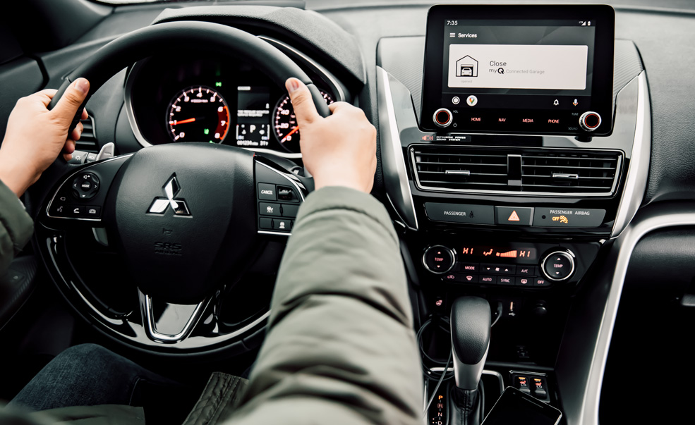 Mitsubishi dashboard