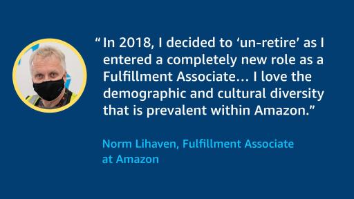 Norm Lihaven, Fulfillment Associate at Amazon