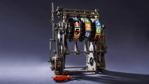 Image of Beromat &ldquo;B&rdquo; Three-Wheel Reel Mechanics 1