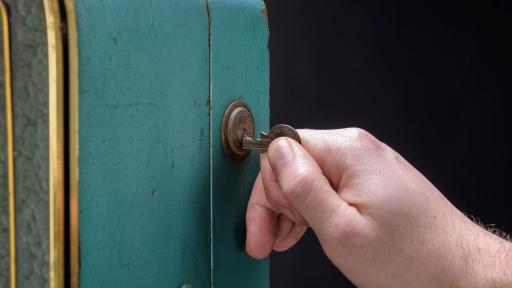 Image of Beromat &ldquo;B&rdquo; Mechanical Slot Machine Lock