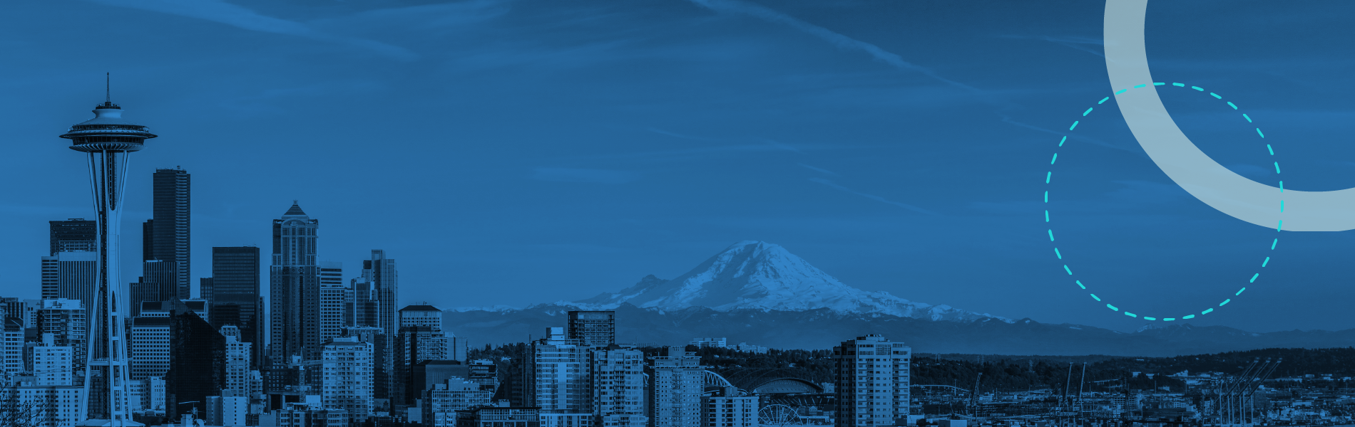 city skyline in night - Highspot Banner