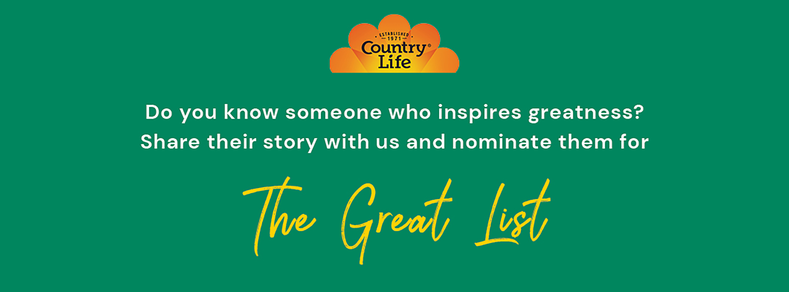 Country Life Hero