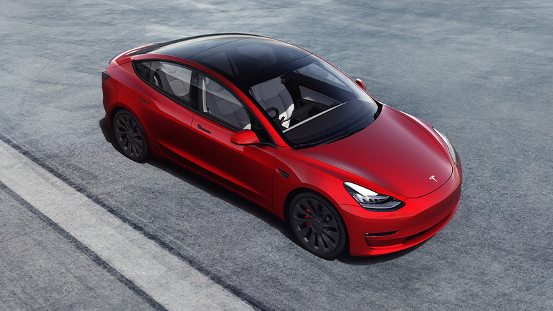 The most American car on Cars.com American Made-Index goes to the 2021 Tesla Model 3.