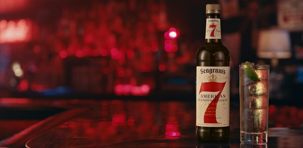 Seagram's banner