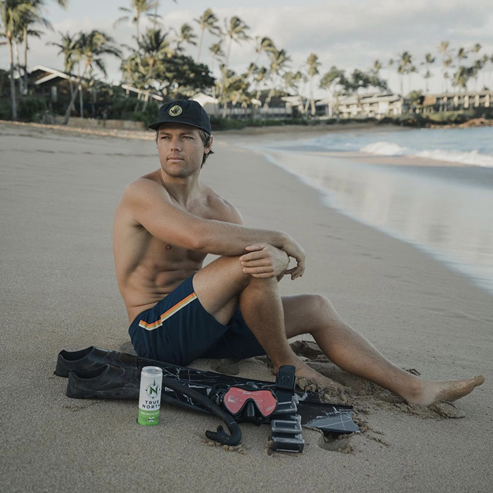 Slater Trout - @SLATERTROUT Enjoying pure energy for his journey with True North