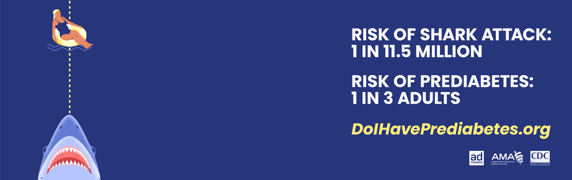 Prediabetes risk banner graphic