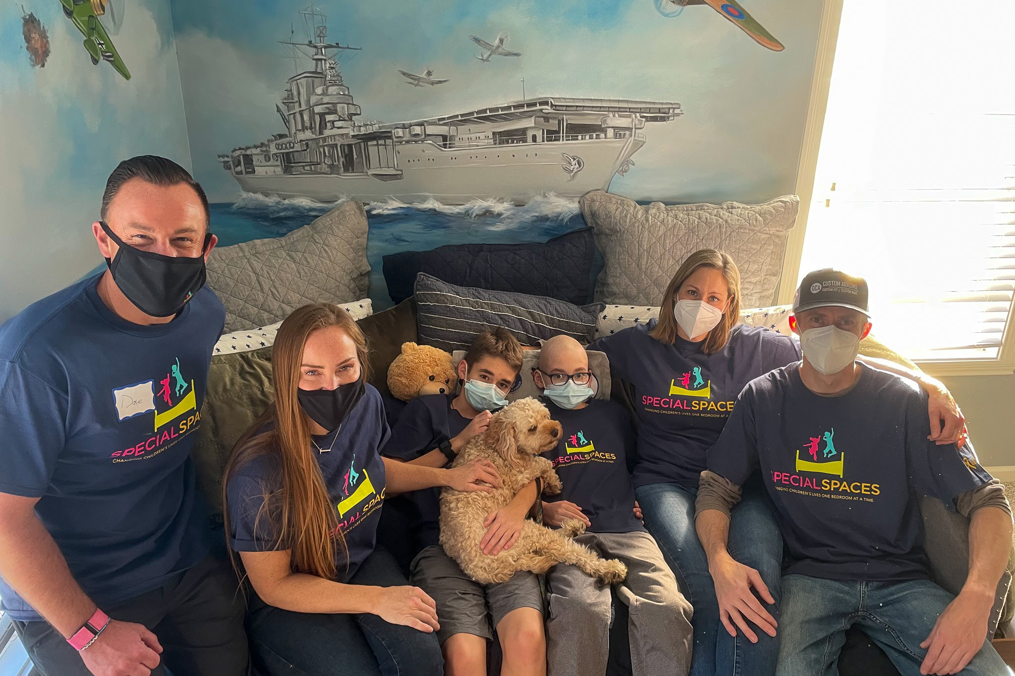 Luke’s family with Starsiak Hawk and Northwestern Mutual – Indianapolis managing partner David Kiecker