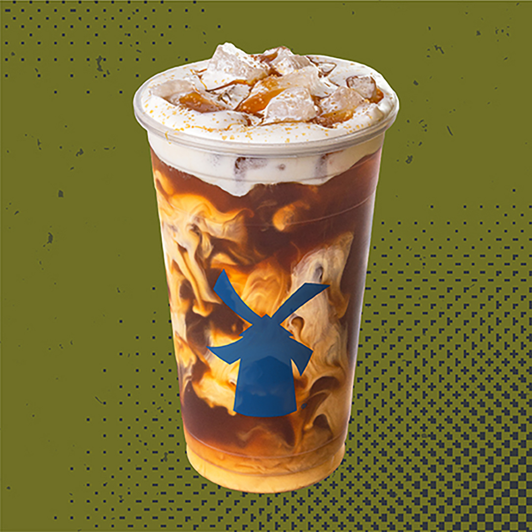 Caramel Pumpkin Brûlée Cold Brew: Features pumpkin and salted caramel flavors topped with pumpkin drizzle, raw sugar sprinks and Dutch Bros’ signature Soft Top.