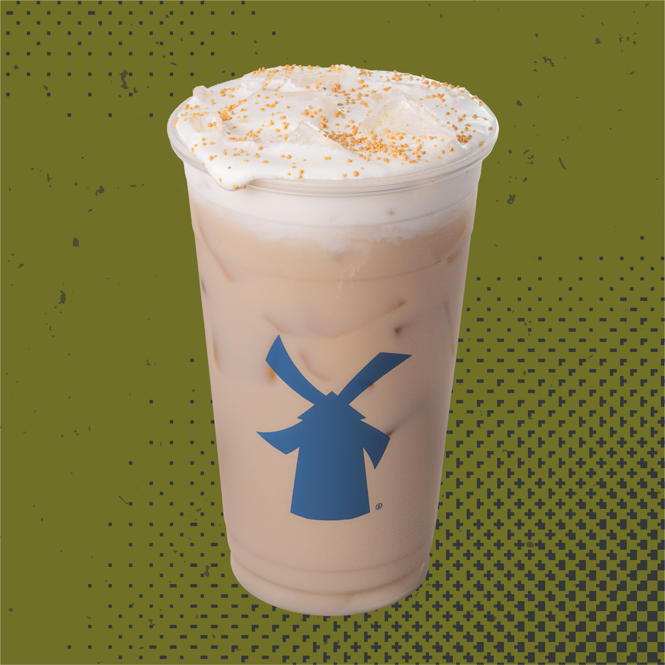 Sweater Weather Chai: Features chai, white coffee and white chocolate flavor topped with Soft Top and cinnamon/nutmeg sprinks.