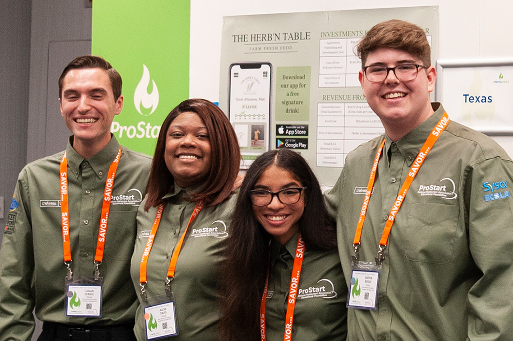 Ben Barber Innovation Academy in Mansfield, Texas, won the restaurant management competition during the 2022 National ProStart Invitational in Washington, D.C., held May 6-8.