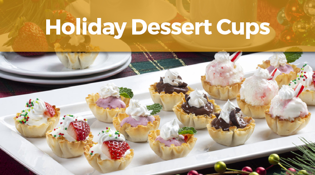 Play Video: Holiday Dessert Cups