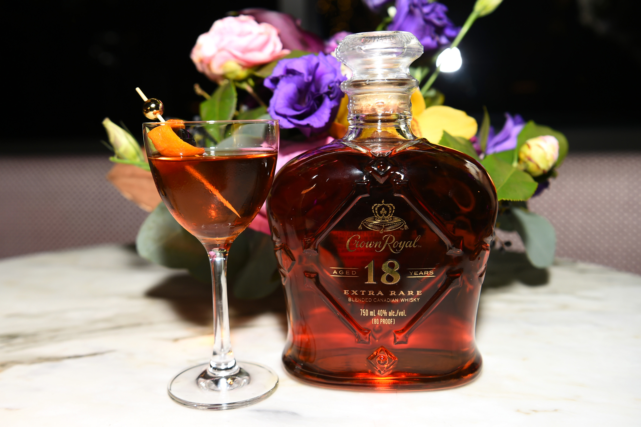 Guests 21+ sipped on Crown Royal Aged 18 Years at an official launch event in Atlanta.