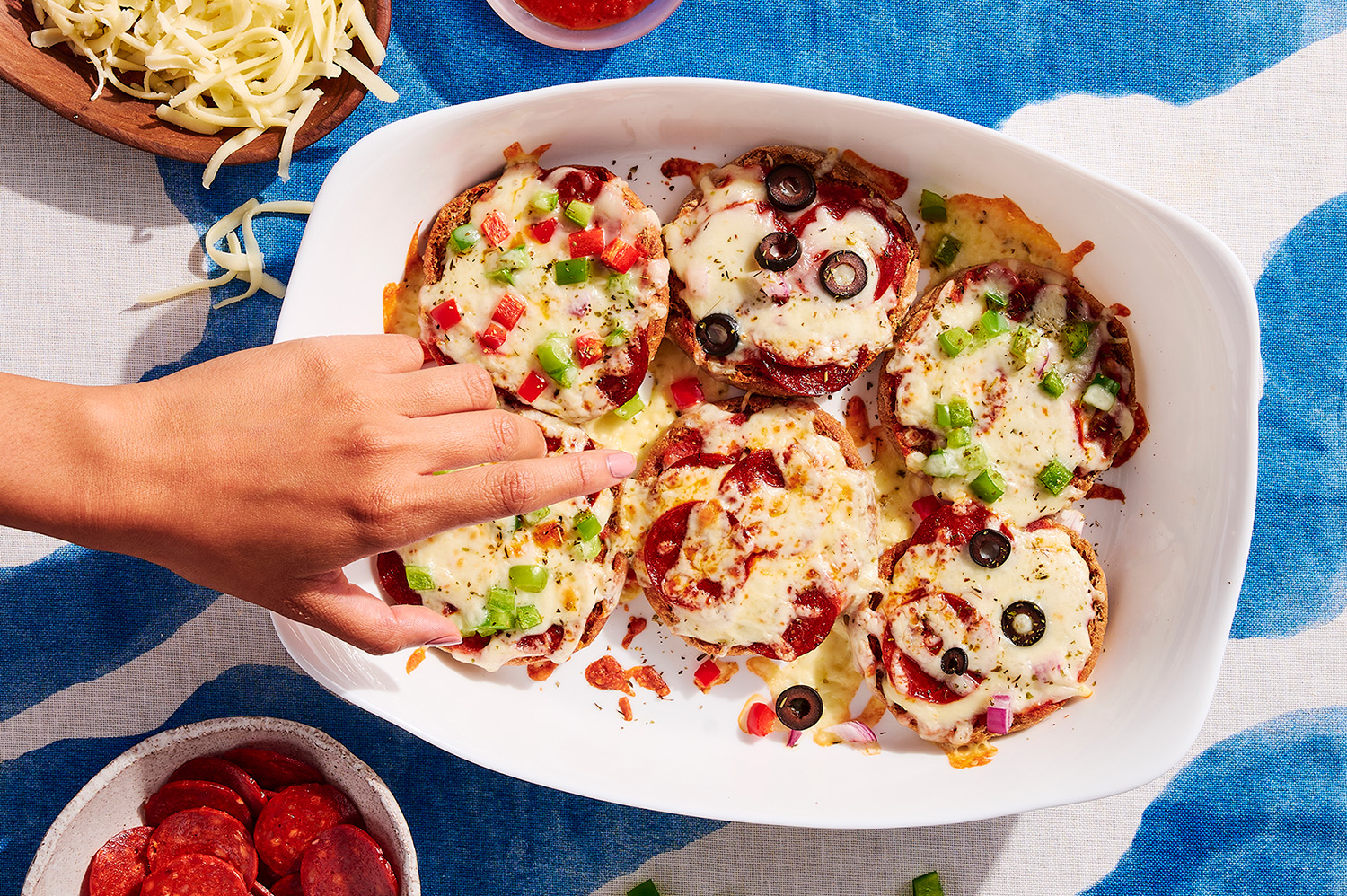 English Muffin Pizza Casserole