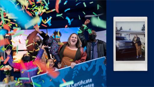 Lauren, the community with a free food source