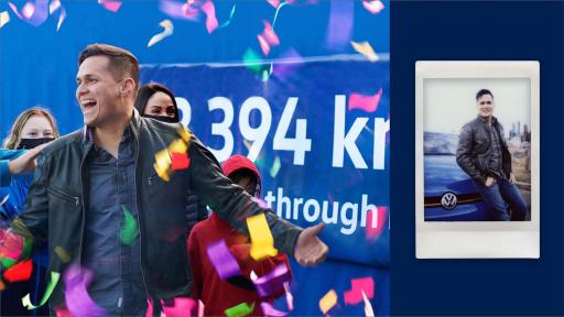 Stirling, police officer, Stirling volunteers at the Veterans Association Food Bank and Volksgiving winner.