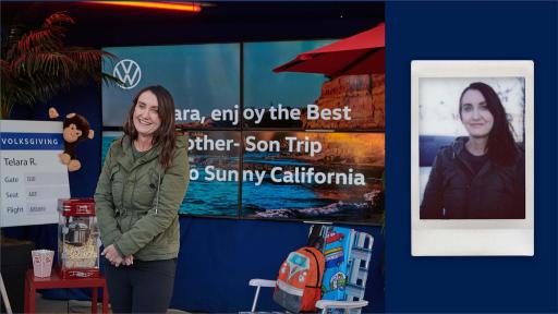 Telera, marathon runner, single mother of a son with Down Syndrome and Volksgiving winner