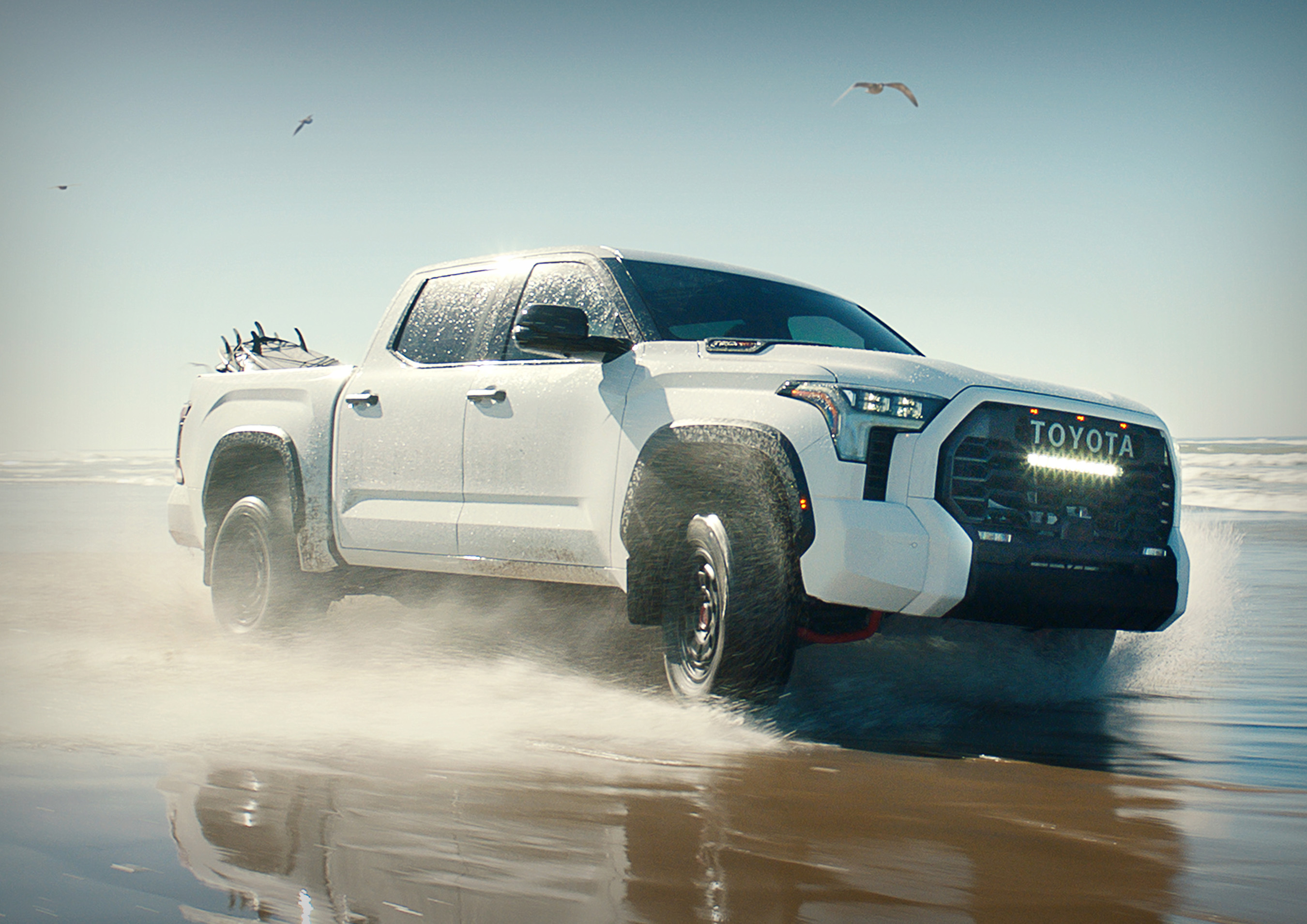 Toyota’s spot “Born For The Wild,” developed by Saatchi & Saatchi, highlights the all-new Tundra’s durability and power.
