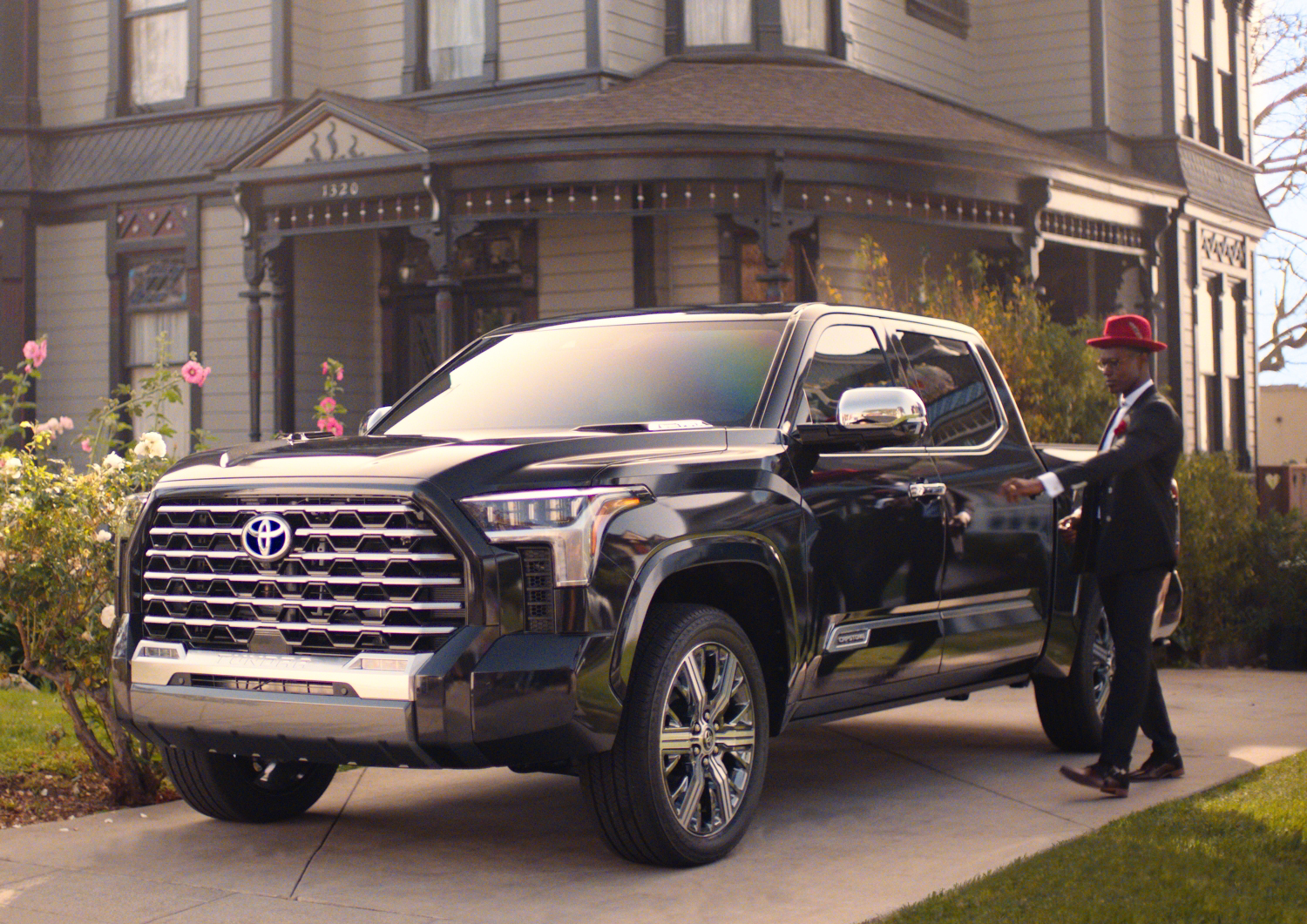 “Cappuccino” developed by Burrell Communications, highlight’s the all-new Tundra’s redesigned style.
