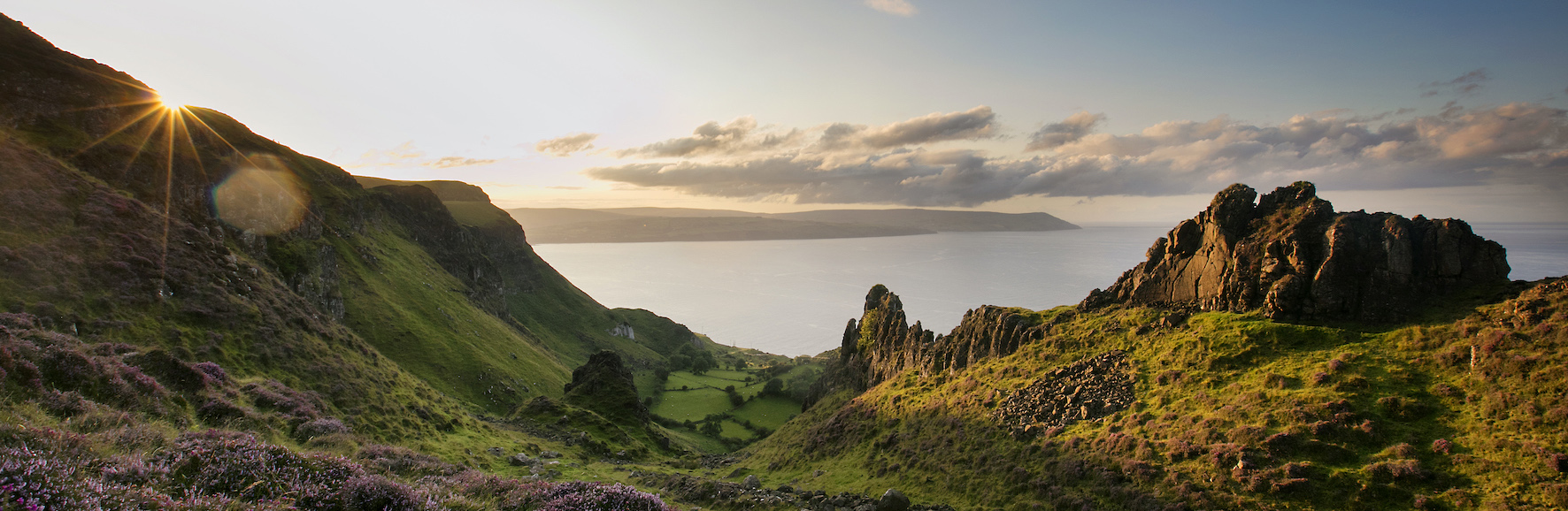 Scenic photograph of a valley