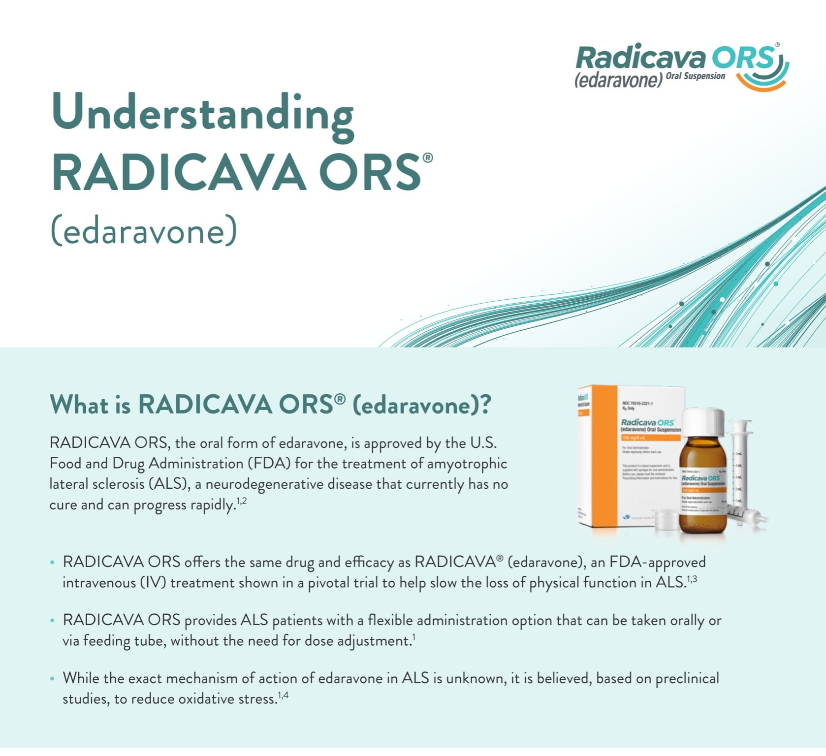 RADICAVA ORS Product Fact Sheet